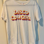 White Disco Cowgirl T Photo 0