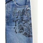 Mother Women's Blue Smokin' Short High Photo 5