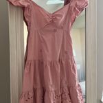ZARA The Perfect Pink Mini Dress Photo 1