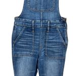 Madewell Skinny Denim Overalls in Jansing Wash Medium Blue Size Small Photo 4