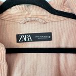 ZARA Dusty Pink Corduroy Jacket Photo 1