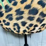 Simon Chang Floral Animal Print Over Mesh Hooded Jacket Size S Full Zip Photo 9