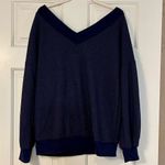 Tobrief Blue Over Size Double V Photo 1