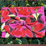 Kate Spade  Pink Red Multicolor Flower Clutch Bag Photo 1