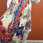 Love In  Red and Blue High Low Dress one size. E82 Photo 2