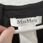 Max Mara Women's Black Blended Sheath Midi Dress Size US 6 Euro 40 Photo 2