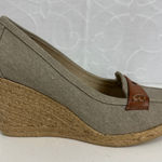 GH Bass Womens Loafers Size 8 Brown Penny Casual Slip On Wedge Heel Espadrilles Photo 0