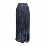 Vintage 90s crushed velvet burnout maxi skirt Blue Size M Photo 1