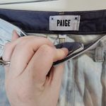 Paige Hoxton Ankle Peg Step Hem Flaw Straight Leg Women 26 Tie Dye Splotch Jean Photo 3