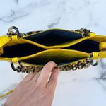 Edie Parker micro patent leather croc-embossed convertible tote shoulder bag Photo 9