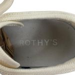 Rothy's  The Lace Up Sneaker Knit Fabric Navy Orange Size 7 Limited Edition Photo 9