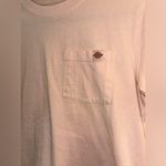 Dickies  women’s short sleeve pink pocket tshirt size small Photo 3