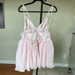 House Of CB  ‘Amaris’ Ballerina Pink‎ Baby Doll Mini Dress NWOT Size M Photo 11