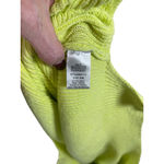 Vestique Oversized Neon Yellow Sweater S/M Ribbed Knit Relaxed Boxy Photo 3