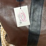 NWT Not Rational Handmade Argentina Leather Tote or Crossbody Bag with Dustbag Brown Photo 1