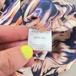 Parker  Harrison silk romper in Deep Sea Sunrise
Parke size small Photo 9