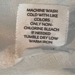 J. Jill XL 100% Linen White Long Sleeve Button Cuff Button Front Collared Shirt Photo 9