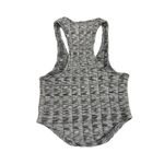 Silence + Noise  Gray Ribbed Racerback Tank Top Size Women's Small Photo 1
