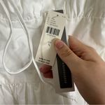 Anthropologie NWT Delfi Collective White Cotton Tiered Midi Dress Size Small Photo 3