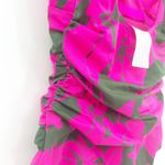 Boden Talamanca One Piece Swimsuit Tropical Floral Print Ruched V Neck Womens 2R Pink Size 2 Photo 6