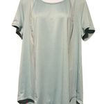 Livi Active Women’s Seafoam Green Short Sleeve Relaxed Athletic Shirt Size 14/16 Photo 0