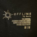 Aerie  Black Flared Leggings Photo 4