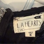 LA Hearts  Black Lace Dress S Photo 3