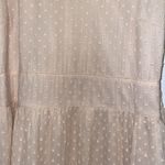 VERO MODA ✨ Blush Feja SL Swiss Dot & Lace Mini Dress Photo 1