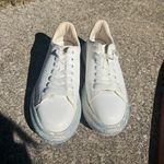 Rhinestone White Shoes Size 8 Photo 2