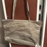 Coach Taupe Patent Leather Purse Photo 5