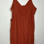 Maurice's rust faux wrap sleeveless mini dress size XL new with tags Photo 6