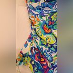 Ralph Lauren Lauren  Floral Ruffle One Piece Women’s Swimsuit Size 14 Photo 7