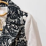 Johnny Was  Biya beautiful linen blend embroidery jacket dress EUC Photo 5