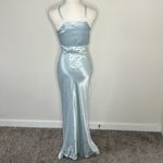 Vintage Blue Prom Dress Size XS Photo 3