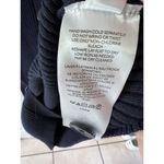 Maeve ANTHROPOLOGIE Navy Ribbed Knit Puff Gingham Short Sleeve Mini Dress Size S Photo 7