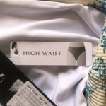 Gianni Bini  NWT Ivory And Blue Historical Print High Waist Bikini Bottoms XL Photo 11