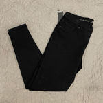 Apt. 9  Black Skinny Pull On Pants 6 Petite Modern Fit New Photo 0