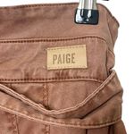 Paige Harper Jeans Women’s Size 27 Brown Wide Leg Belted High Rise Lyocell Photo 10
