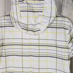 Powder Room Lightweight Full Zip Hooded Windbreaker Jacket Women's Size Medium White Photo 11