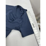 Womans Fit Scrubs Evrpur Large Navy Short Sleeve Top V Neck Blue Photo 5