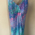 Vintage swim dress sea waves Lilly 8‎ Photo 0