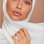 VOILE CHIC Premium Chiffon Ivory White Hijab Scarf For Women Photo 0