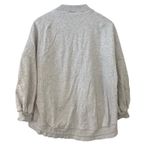 NAP Loungewear Gray Mock Neck Sweatshirt Pullover Pocket Drawstring Women's Top Photo 2
