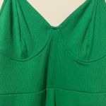 Wild Fable  Women's Green Knit Dress with Adjustable Straps - Size Medium - NWT Photo 3