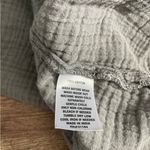 Wonderly  Gauzy Cotton Grey Blouse Size XL Photo 5