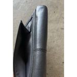 Coach Designer Black Gray Multi Pocket Flap Over Wallet Coin Zipper Pocket SZ 8” Photo 10