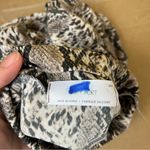 Oak + Fort  Snake Print Mock Neck Top Photo 5