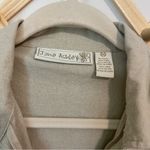 Jane Ashley  Vintage Linen Beach Embroidered Button Up size Medium Photo 5