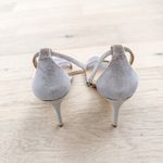 Steve Madden  Sandal Womens 9.5 Tecy Velvet Rhinestone Heeled Glam Event Wedding‎ Photo 6