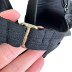 Apt. 9  Black Wrap Ruched Adjustable Strap Padded Bikini Top Size L Photo 4